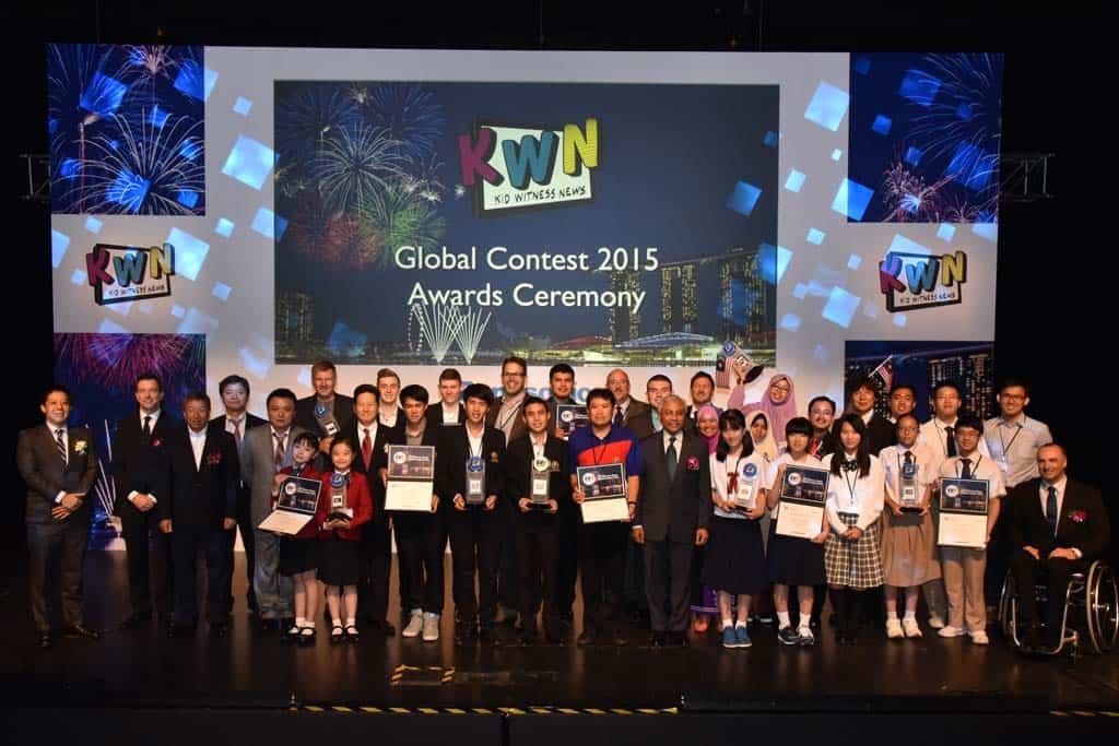 Internationaler Kid Witness News Film-Wettbewerb 2015. Die Finalisten.
