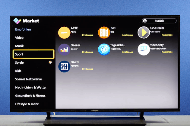 How to download apps in Panasonic TV 